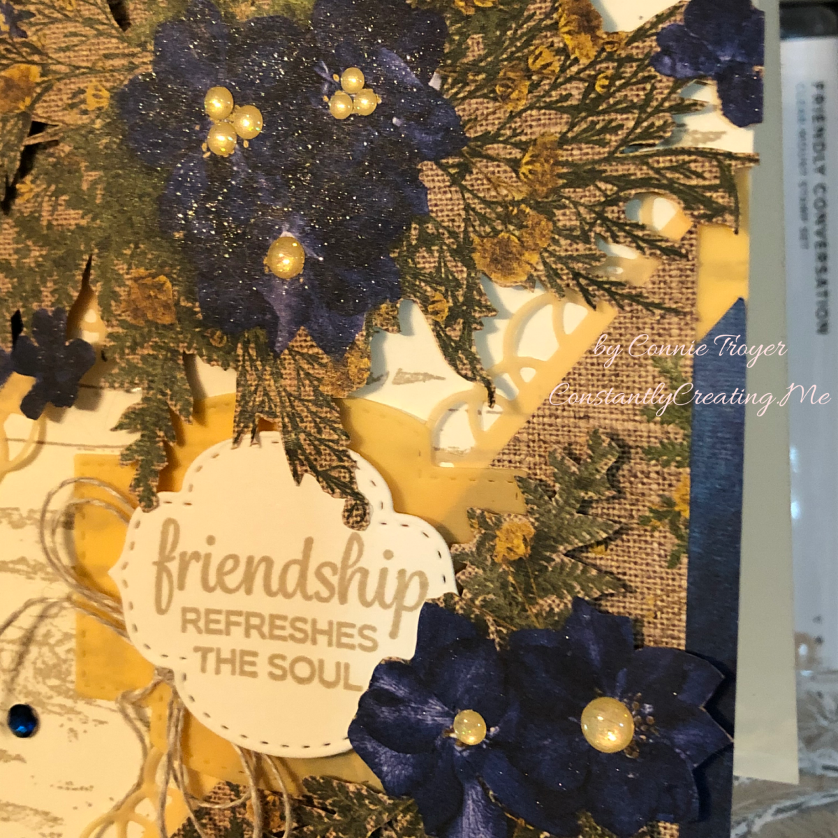 A “For the Ladies” (Friendship) Card Using Beautifully Braided and Path of Petals Sets for the Tuesday Blog Hop with Amy K